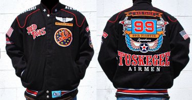 Tuskegee Airmen Jacket 332 RED TAILS US AIR FORCE 99th Fighter Squadron Jacket