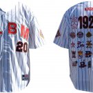 Negro League baseball Commemorative  Jersey White Pinstripe Negro league Jersey