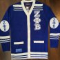 ZETA PHI BETA SORORITY CARDIGAN SWEATER BLUE HEAVYWEIGHT CARDIGAN SWEATER 1920