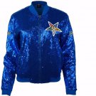 ORDER OF EASTERN STAR SORORITY JACKET  BLUE SEQUENCE LIGHTWEIGHT JACKET