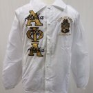 Alpha Phi Alpha Fraternity Line Jacket White Alpha Phi Alpha Line Jacket