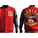 Noble Shriner Masonic Letterman Jacket Freemason Wool Coat AEAONMS FREEMASON