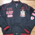 KAPPA ALPHA PSI FRATERNITY JACKET PHI NU PI KAPPA ALPHA PSI BLACK RACE JACKET