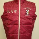 Kappa Alpha Psi  Fraternity Vest Jacket Kappa Alpha Psi Red Bubble Vest M-6X