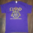OMEGA PSI PHI FRATERNITY SHORT SLEEVE T-SHIRT Q-DOG OMEGA PSI PHI T-SHIRT  1911