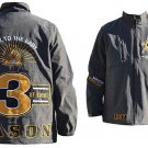 Mason Fraternity Windbreaker Jacket FreeMason Masonic Waterproof Jacket Coat