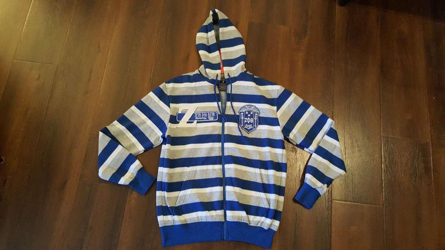 Sorority Hoodie - Chi Eta Phi Juneth Freedom Zip Hoodie