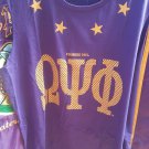 Omega Psi Phi Fraternity PURPLE SLEEVELESS MUSCLE SHIRT TOP T-SHIRT Q-DOG TEE #1