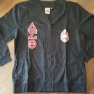 Delta Diva Sorority Sweater DELTA SIGMA 1913 THETA CARDIGAN SWEATER OOO-OOP