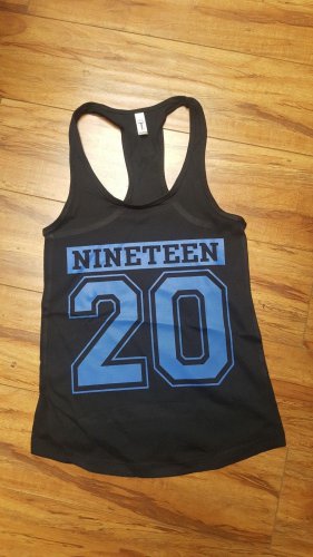 ZETA PHI BETA SORORITY TANK TOP 1920 Z-PHI-B SLEEVELESS RACERBACK TANK TOP BLK