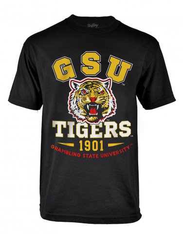 Grambling State University T shirt GSU Tigers short sleeve college T shirt