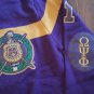 OMEGA PSI PHI CARDIGAN SWEATER PURPLE Q-DOG HEAVY WEIGHT CARDIGAN SWEATER