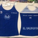 EL SALVADOR Soccer Jersey Women's sleeveless Soccer Jersey Sexxy El Salvador top