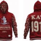 KAPPA ALPHA PSI Fraternity Hoodie Jacket Kappa Alpha Psi Pullover Hoody Jacket