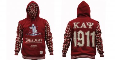 KAPPA ALPHA PSI Fraternity Hoodie Jacket Kappa Alpha Psi Pullover Hoody Jacket