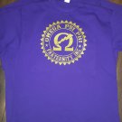 OMEGA PSI PHI FRATERNITY SHORT SLEEVE T-SHIRT OMEGA PSI PHI 1911 OMEGA Q DOG TEE