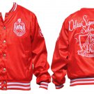 Delta Sigma Theta  Satin Sorority Jacket DST 1913 Fortitude Coat OO-OOP 1913