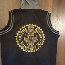 Alpha Phi Alpha Fraternity Sleeveless Hoodie Jacket 1906 ICE COLD VARSITY COAT