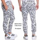 DOPE slim fit jogger pants Men's black white Joggers sweat pants M-2XL