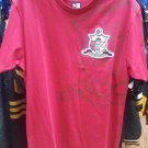Kappa Alpha Psi Fraternity T-SHIRT Red Phi Nu Phi Short Sleeve Nupe T-shirt