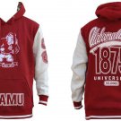 Alabama A&M University Hoodie Jacket Pullover Hoody Jacket  UAAM BULLDOGS TOP