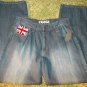 COOGI blue denim jean pants COOGI Great Britain blue denim jean pants 34WX34L