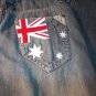 COOGI blue denim jean pants COOGI Great Britain blue denim jean pants 34WX34L