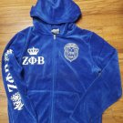 ZETA PHI BETA SORORITY Hoodie Blue Long sleeve Drawstring Hoodie Top 1920