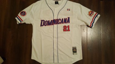 Dominican Republic baseball Jersey Latin Baseball Jersey Negro Leagues Jersey 3X