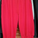 MENS FLEECE JOGGER SHORTS RED Jogger Gym fashion Shorts M-2X