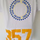 Freemason Masonic 357 Mason T-Shirt White Short Sleeve Freemason T-shirt LARGE