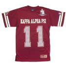 KAPPA ALPHA PSI Fraternity Football Jersey PHI NU PI NUPE Red Crimson Jersey