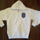 ZETA PHI BETA SORORITY ZIP UP Hoodie White Zip Up Hoodie Sweatshirt BLU-PHI 1920