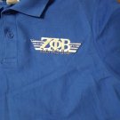 ZETA PHI BETA SORORITY POLO SHIRT Z-PHI-B BLUE SHORT SLEEVE POLO TOP 1920