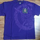 Omega Psi Phi Fraternity Short sleeve Crest Logo SHIRT TOP T-SHIRT Q-DOG TEE #1