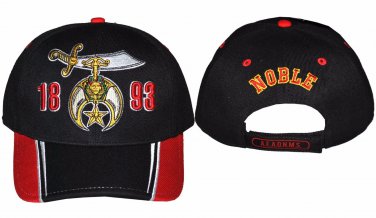 NOBLE SHRINER MASONIC BASEBALL CAP FREEMASON MYSTIC SHRINER BASEBALL CAP #1