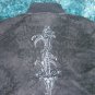 Mens gray long sleeve jacket by Bare Fox long sleeve track jacket L