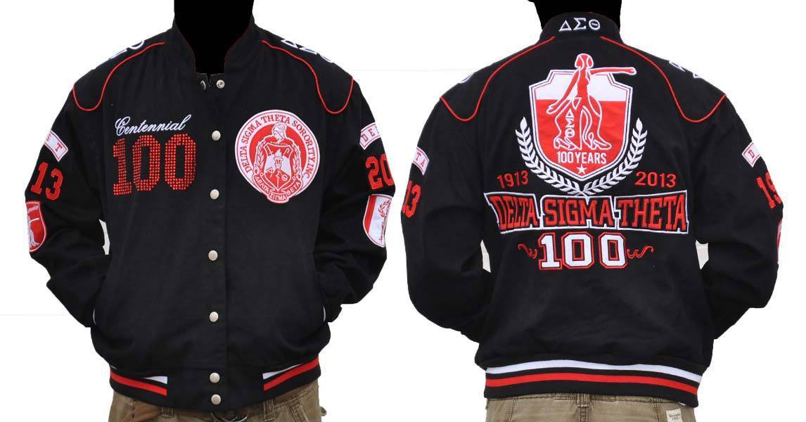 Delta Diva Twill Sorority Jacket Dst 1913 100 Year Centennial Jacket 