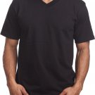 BLACK SHORT SLEEVE V-NECK T SHIRT V- NECK SHORT SLEEVE T SHIRT PRO 5 6PACK