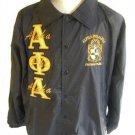 Alpha Phi Alpha Fraternity Line Jacket Black Alpha Phi Alpha Line Jacket M-5X