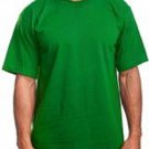 GREEN  SHORT SLEEVE T SHIRT MENS HEAVY WEIGHT CREW NECK T SHIRT  S-7X 6 PACK