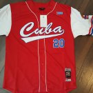 CUBA baseball Jersey Red Latin Baseball Jersey Negro Leagues Baseball Jersey 2XL