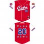 CUBA baseball Jersey Red Latin Baseball Jersey Negro Leagues Baseball Jersey 2XL