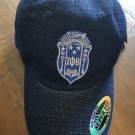 ZETA PHI BETA SORORITY DENIM BLUE CAP HAT Z PHI B DAD HAT 1920 5 PEARLS Z-KITTY