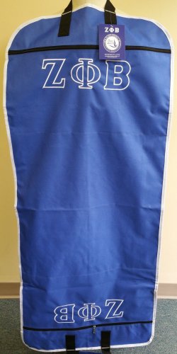 Zeta Phi Beta Sorority Travel Garment Bag Greek Sorority Travel Garment Bag