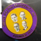 Omega Psi Phi Fraternity Founders Lapel Pin 1911 QUE-DOG Lapel Pin Divine 9