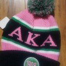 ALPHA KAPPA ALPHA SORORITY BEANIE SKULL CAP SORORITY IVY LEAF HAT 1908 #10