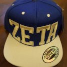 ZETA PHI BETA SORORITY BASEBALL HAT Z PHI B BLUE WHITE BASEBALL HAT SORORITY #3