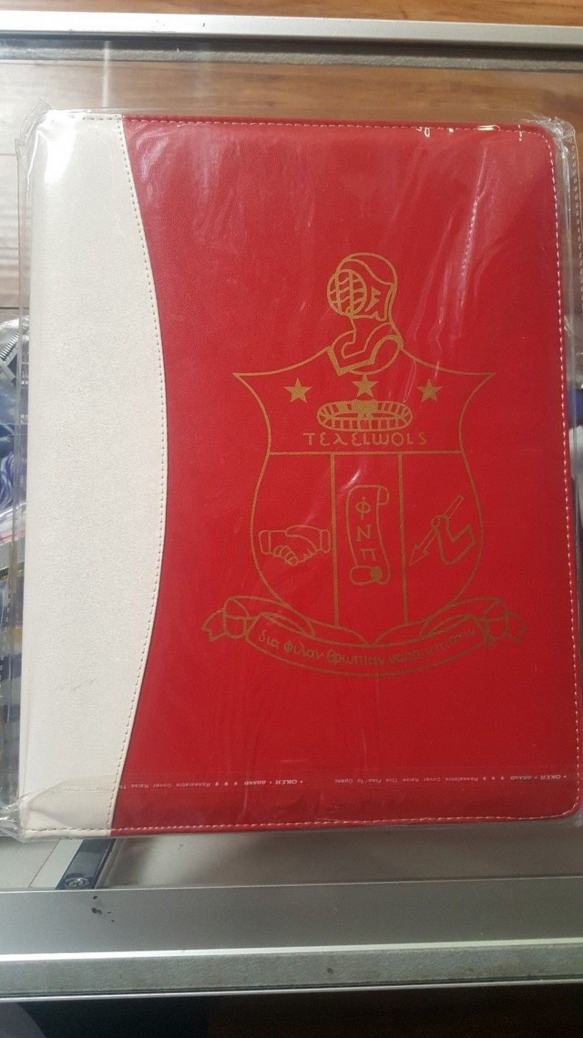 Kappa Alpha Psi Fraternity Padfolio Book Divine 9 Notepad Ritual Notebook