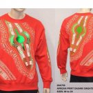 African Swag Dashiki RED AFRICAN PRINT DASHIKI SWEATSHIRTS Black Panther